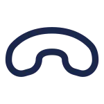 End Call Rounded SVG Icon